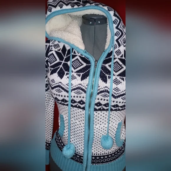 If It Were Me hooded zip up sweater - Picture 4 of 4